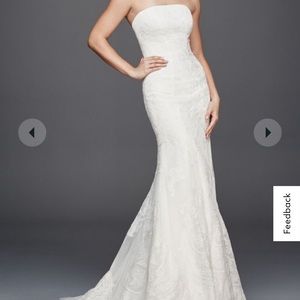 Plus size wedding dress